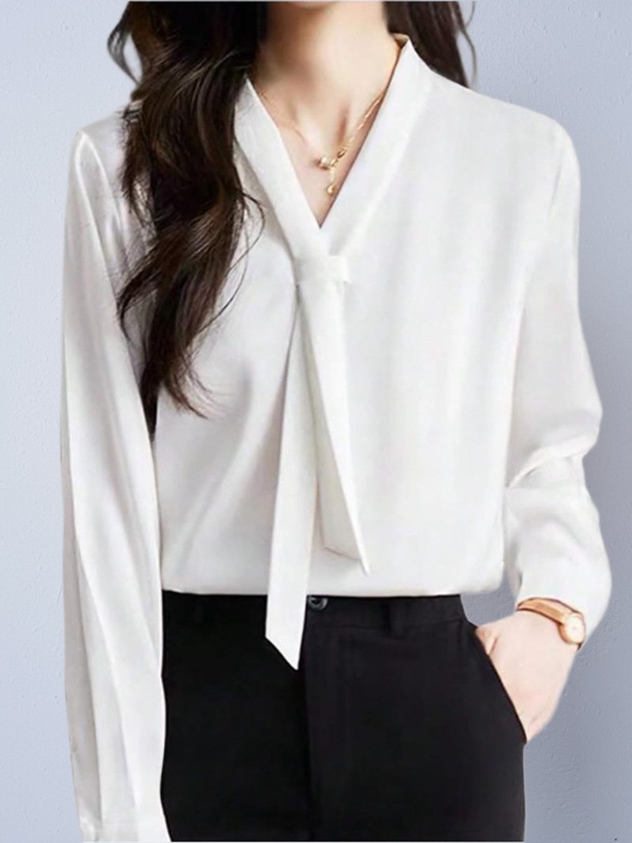 Long-sleeved Chic Niche-design Direct-sales Blouse - Image 7