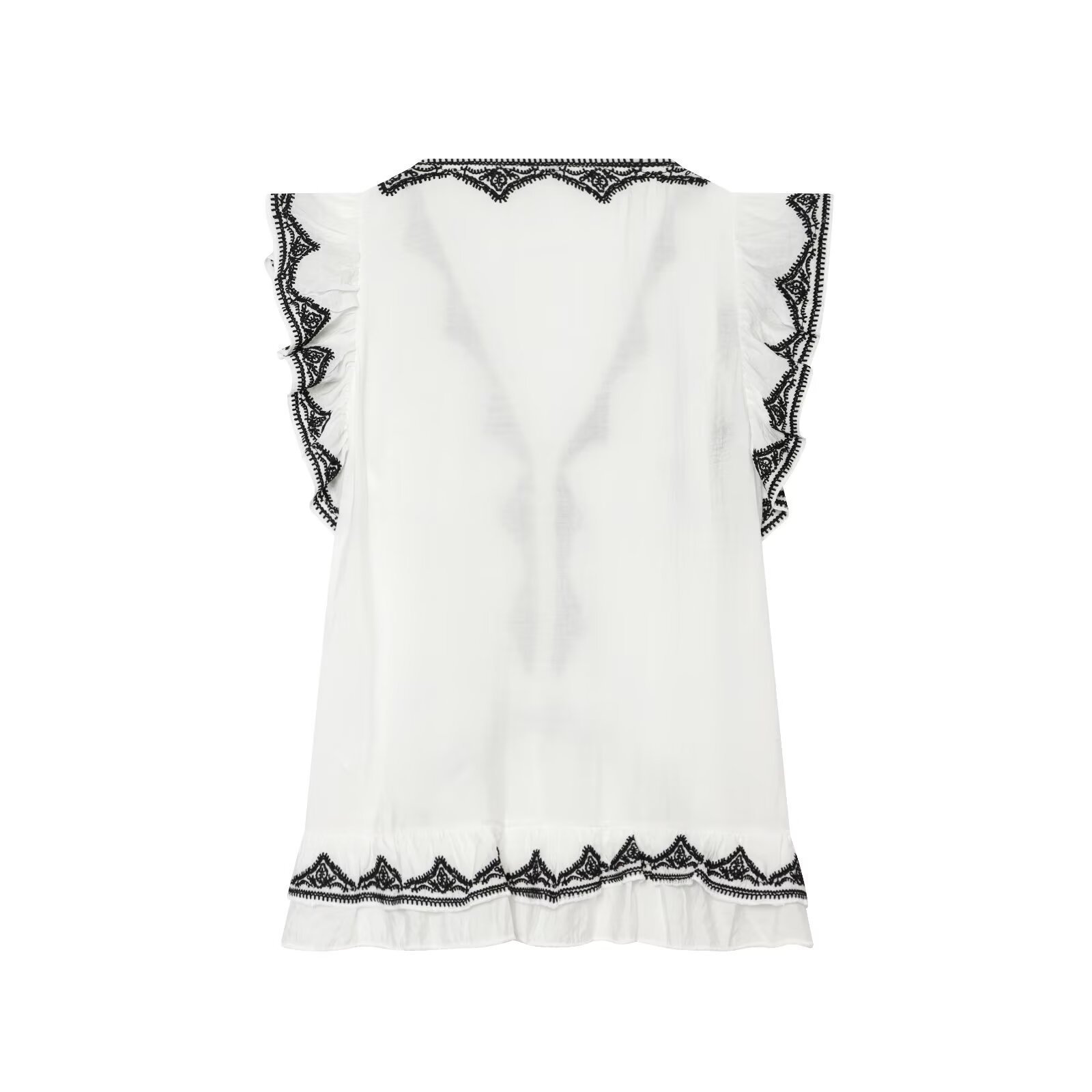 Summer New Arrival Asymmetrical Hem Sleeveless Top - Image 2
