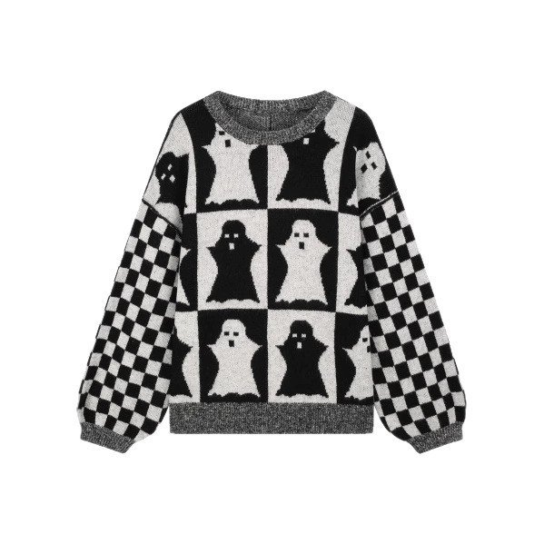 Halloween Loose Autumn And Winter Sweater - Image 5