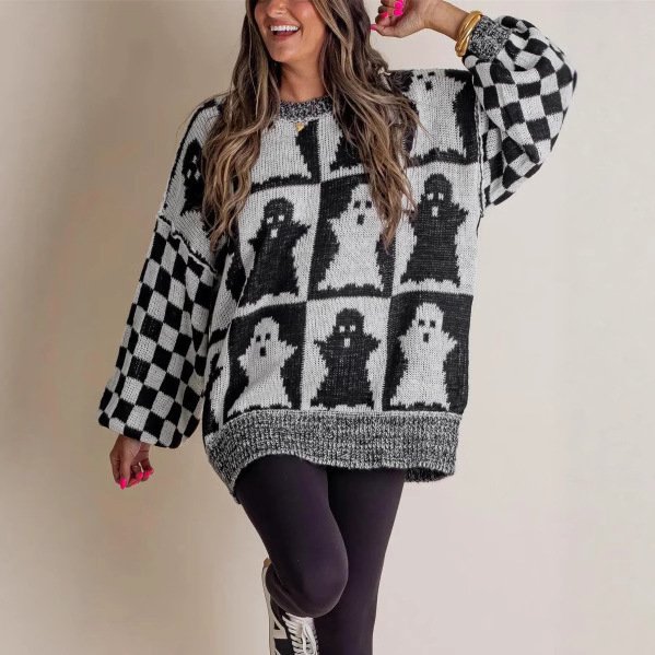 Halloween Loose Autumn And Winter Sweater