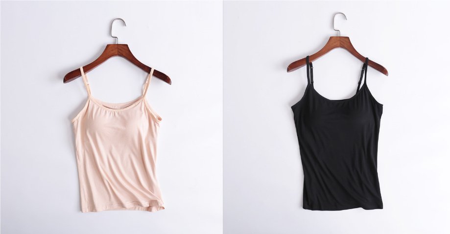 Women's Camisole With Chest Pads Without Wire Cups - Image 3