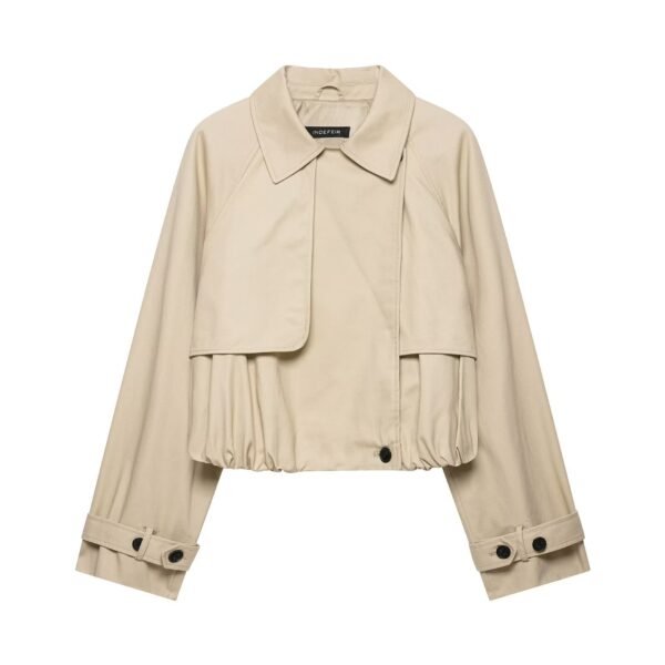 Summer New Solid-color Cropped Jacket