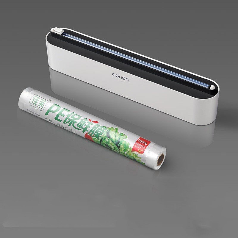 Upgraded Plastic Sharp Cutter Fixing Foil Cling Film Wrap Dispenser Fixed Refrigerator Storage Holder Kitchen Tool Accessories - Image 6